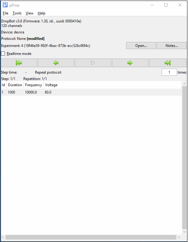 Test all channels